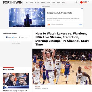 A complete backup of ftw.usatoday.com/2020/02/how-to-watch-lakers-vs-warriors-nba-live-stream-prediction-starting-lineups-tv-cha
