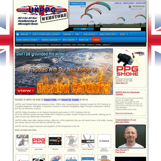 UKPPG Paramotor, Paragliding & Blokart Sales, Service & Repairs
