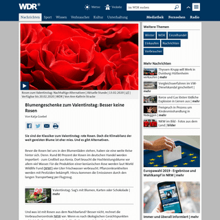 A complete backup of www1.wdr.de/nachrichten/valentinstag-blumen-rosen-alternative-nachhaltig-liebe-100.html