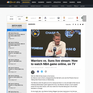 A complete backup of www.nbcsports.com/bayarea/warriors/warriors-vs-suns-live-stream-how-watch-nba-game-online-tv-0