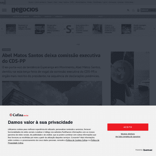 A complete backup of www.jornaldenegocios.pt/economia/politica/detalhe/abel-matos-santos-deixa-comissao-executiva-do-cds-pp