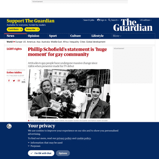 A complete backup of www.theguardian.com/media/2020/feb/07/phillip-schofields-statement-is-huge-moment-for-gay-community
