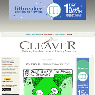 Issue 29 â€¢ Cleaver Magazine