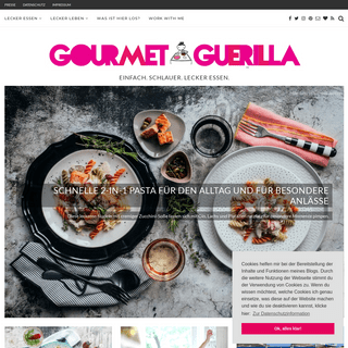 A complete backup of gourmetguerilla.de