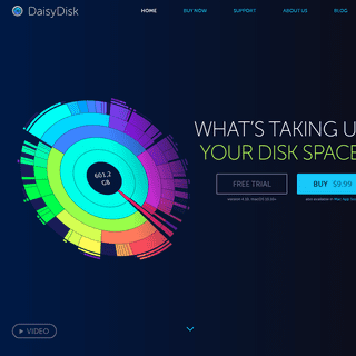 DaisyDisk - Analyze disk usage and free up disk space on Mac