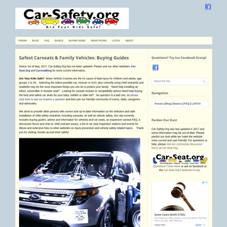 A complete backup of car-safety.org