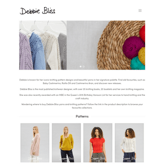 Debbie Bliss - Knitting Yarn & Patterns