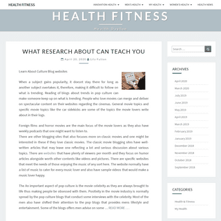 Health Fitness - Health Dayton