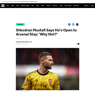 A complete backup of bleacherreport.com/articles/2877356-shkodran-mustafi-says-hes-open-to-arsenal-stay-why-not