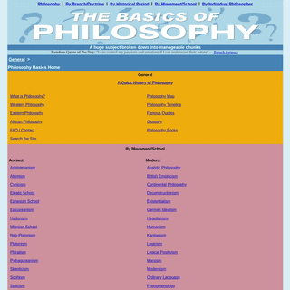 A complete backup of philosophybasics.com