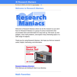 A complete backup of researchmaniacs.com