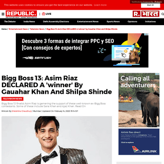 A complete backup of www.republicworld.com/entertainment-news/television-news/bigg-boss-13-asim-is-being-supported-by-these-ex-b
