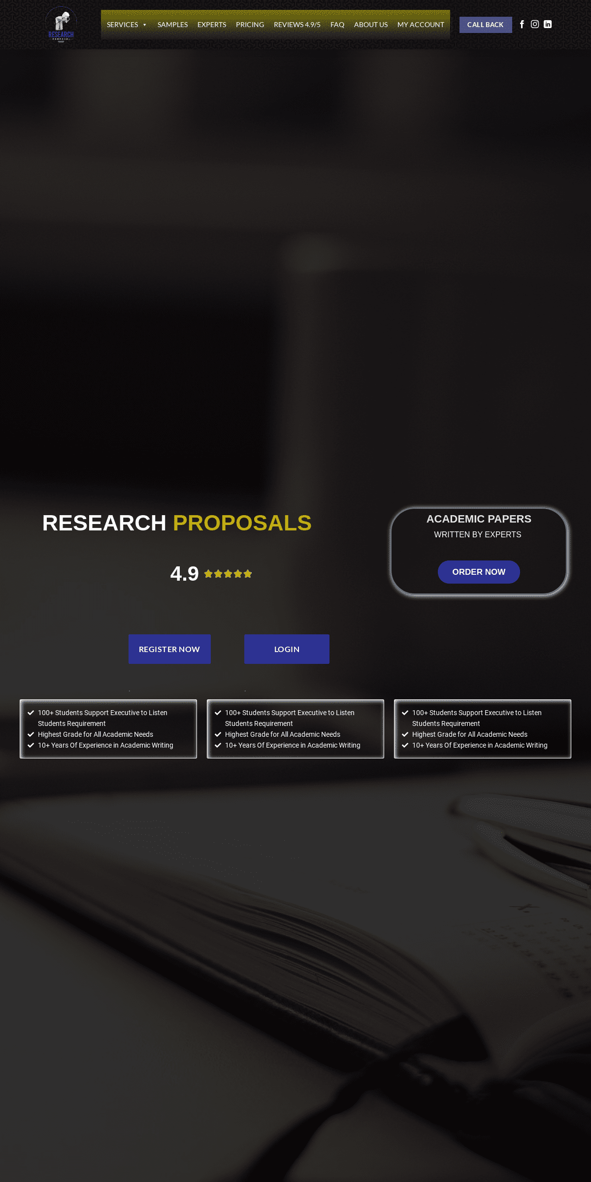 A complete backup of researchproposals.co.uk