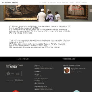 Sistema de venta de entradas Online del Museo Nacional del Prado