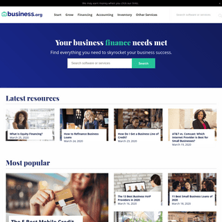 Business.org - Helping Businesses Save Time and Grow Revenue