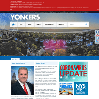 A complete backup of yonkersny.gov
