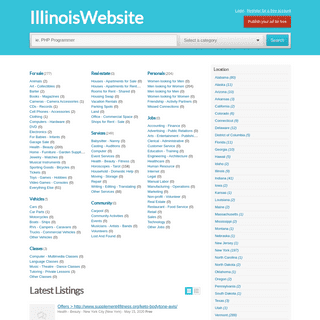 A complete backup of illinoiswebsite.com