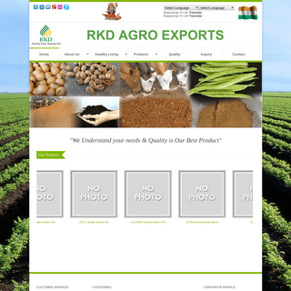 A complete backup of rkdagroexports.com