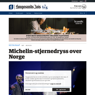 A complete backup of www.h-avis.no/michelin-stjernedryss-over-norge/s/5-62-943799
