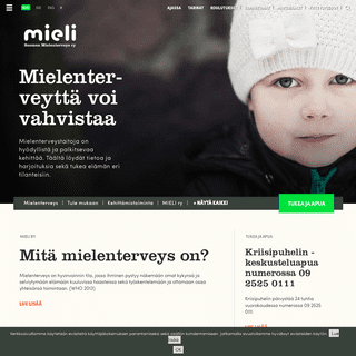 A complete backup of mielenterveysseura.fi
