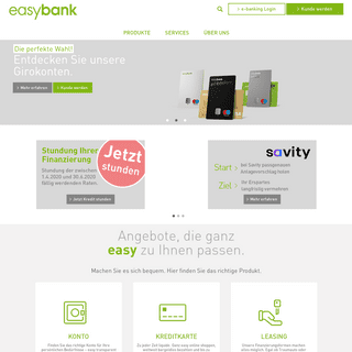 A complete backup of easybank.at