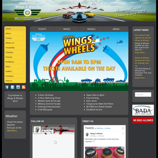 A complete backup of wingsandwheels.net