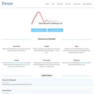 A complete backup of dynare.org