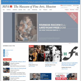 A complete backup of mfah.org