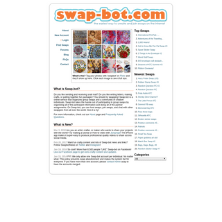 A complete backup of swap-bot.com