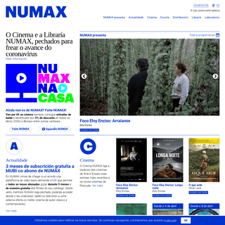 A complete backup of numax.org