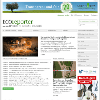 A complete backup of ecoreporter.de