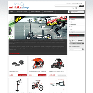 A complete backup of minibike-shop.sk