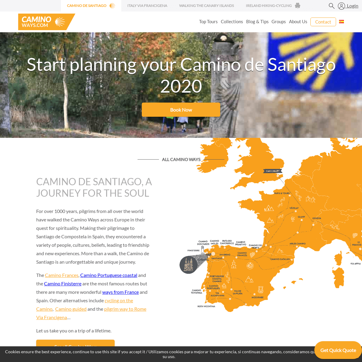 A complete backup of caminoways.com