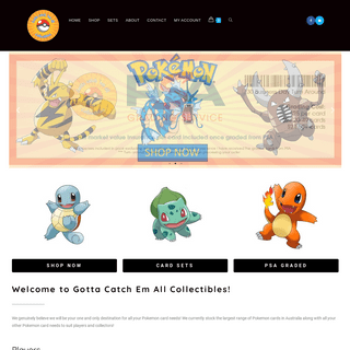 A complete backup of gottacatchemallcollectibles.com.au
