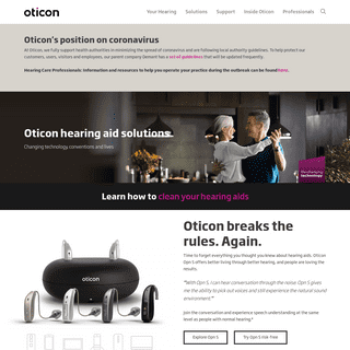 A complete backup of oticon.co.uk