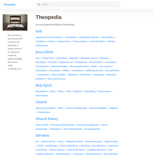 A complete backup of theopedia.com