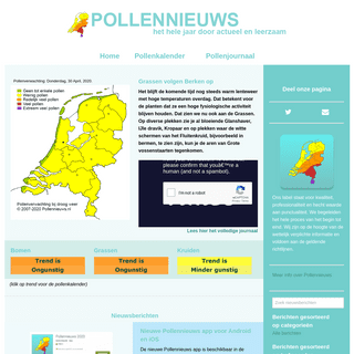 A complete backup of pollennieuws.nl