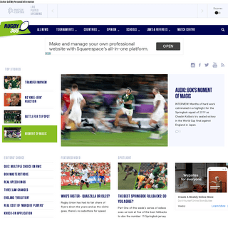 A complete backup of rugby365.com