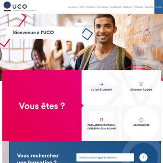 A complete backup of uco.fr