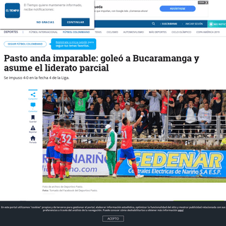A complete backup of www.eltiempo.com/deportes/futbol-colombiano/pasto-golea-a-bucaramanga-4-0-en-la-fecha-4-de-la-liga-460144