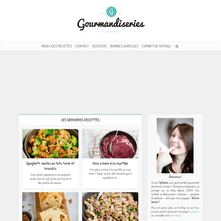 A complete backup of gourmandiseries.fr