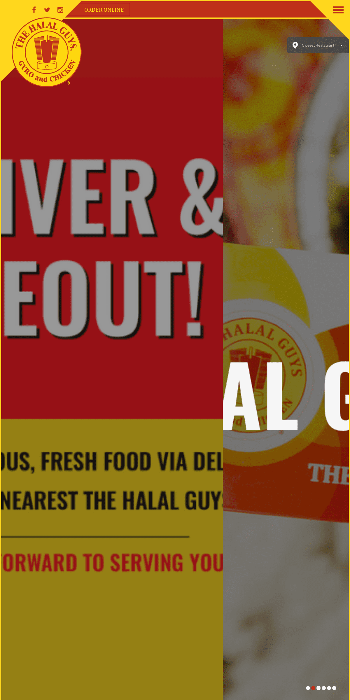 A complete backup of thehalalguys.com