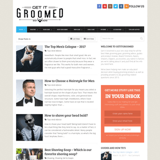 Get It Groomed - Beard Trimmer Reviews & All Things Male Grooming