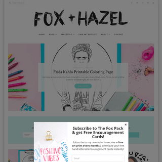 A complete backup of foxandhazel.com