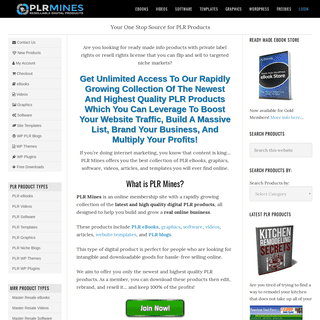 PLR Products 2020 - PLR Content - Master Resale Rights