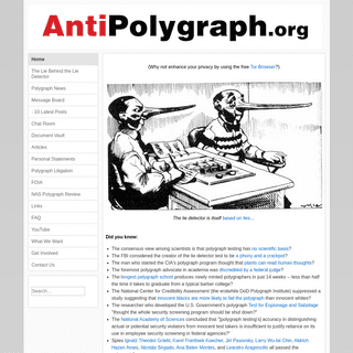 A complete backup of antipolygraph.org