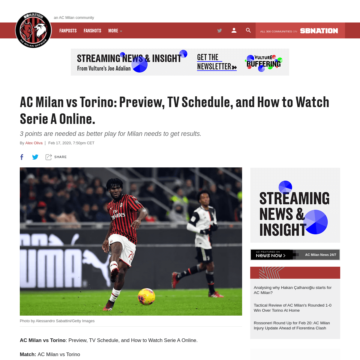 A complete backup of acmilan.theoffside.com/2020/2/17/21140955/ac-milan-vs-torino-preview-tv-schedule-and-how-to-watch-serie-a-o