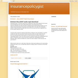 A complete backup of insurancepolicygist.blogspot.com