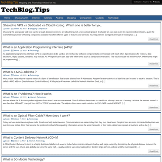 A complete backup of techblog.tips