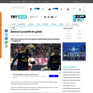 A complete backup of www.trtspor.com.tr/haber/futbol/uefa-avrupa-ligi/arsenal-lacazette-ile-guldu-203654.html